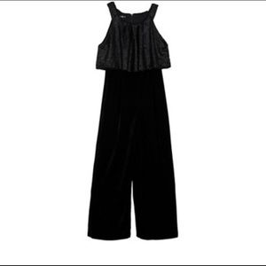 New! Amy Byer‎ velvet jumpsuit